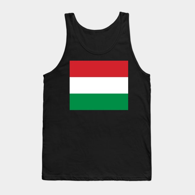 Hungary flag Tank Top by flag for all